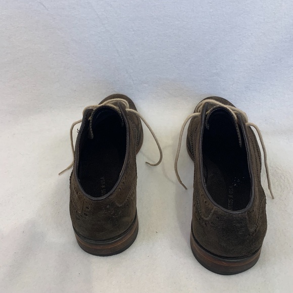 John Varvatos Suede Oxfords 8.5M Gently worn